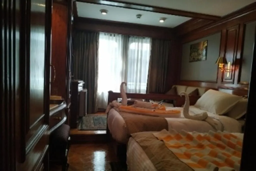 Cabin aboard the MS King Tut I Nile Cruise Nile cruise